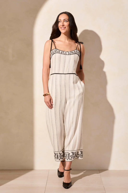 SLVLESS JUMPER W/ EMBROIDERY 910O