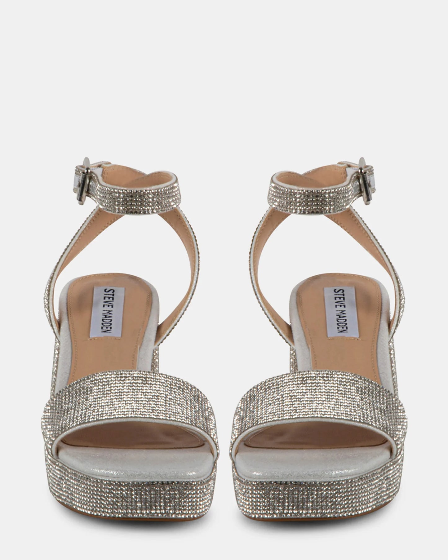 GENIAL PLATFORM RHINESTONE HEEL