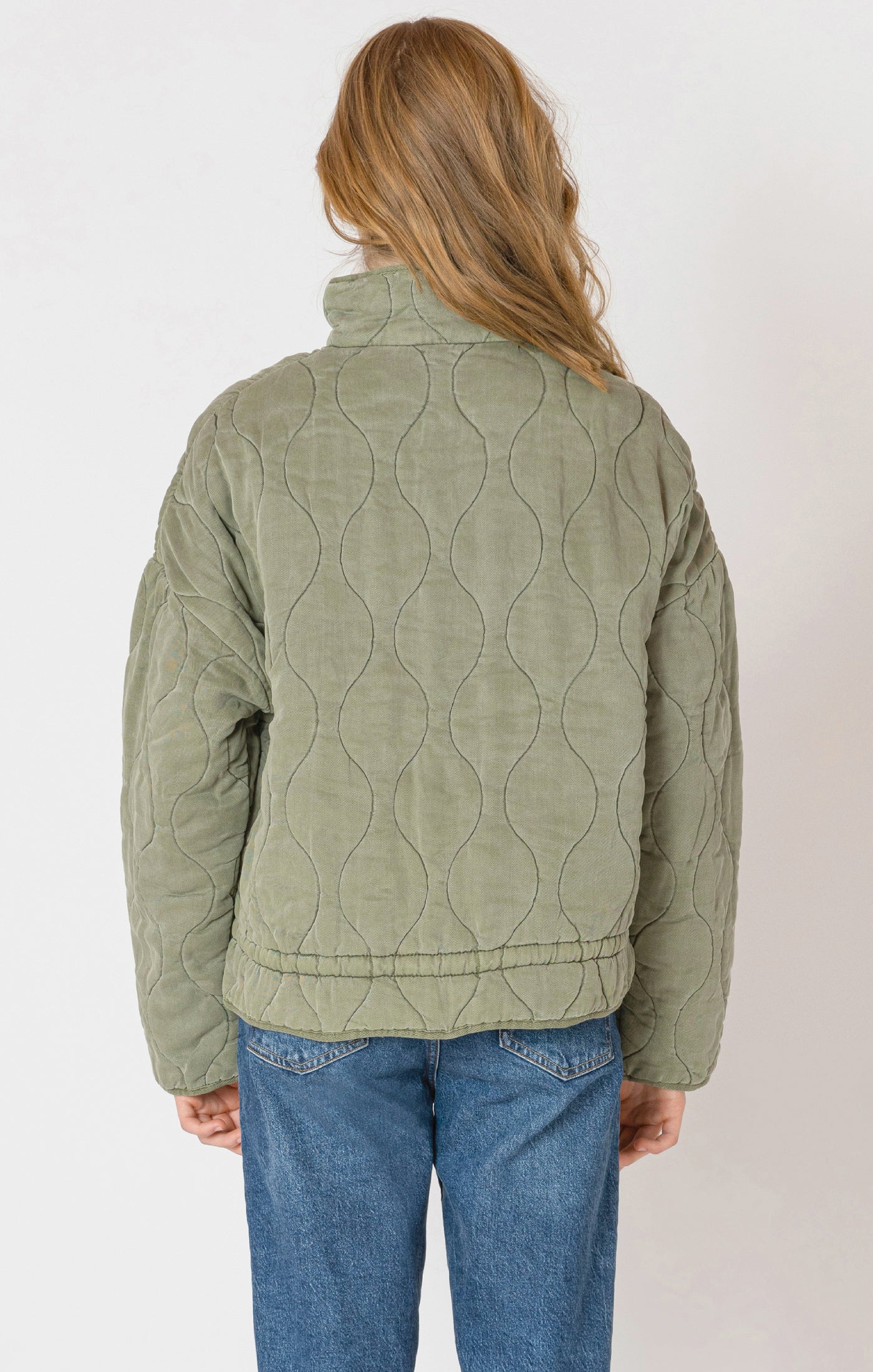 THE IVY DRAWSRING QUILTED JACKET