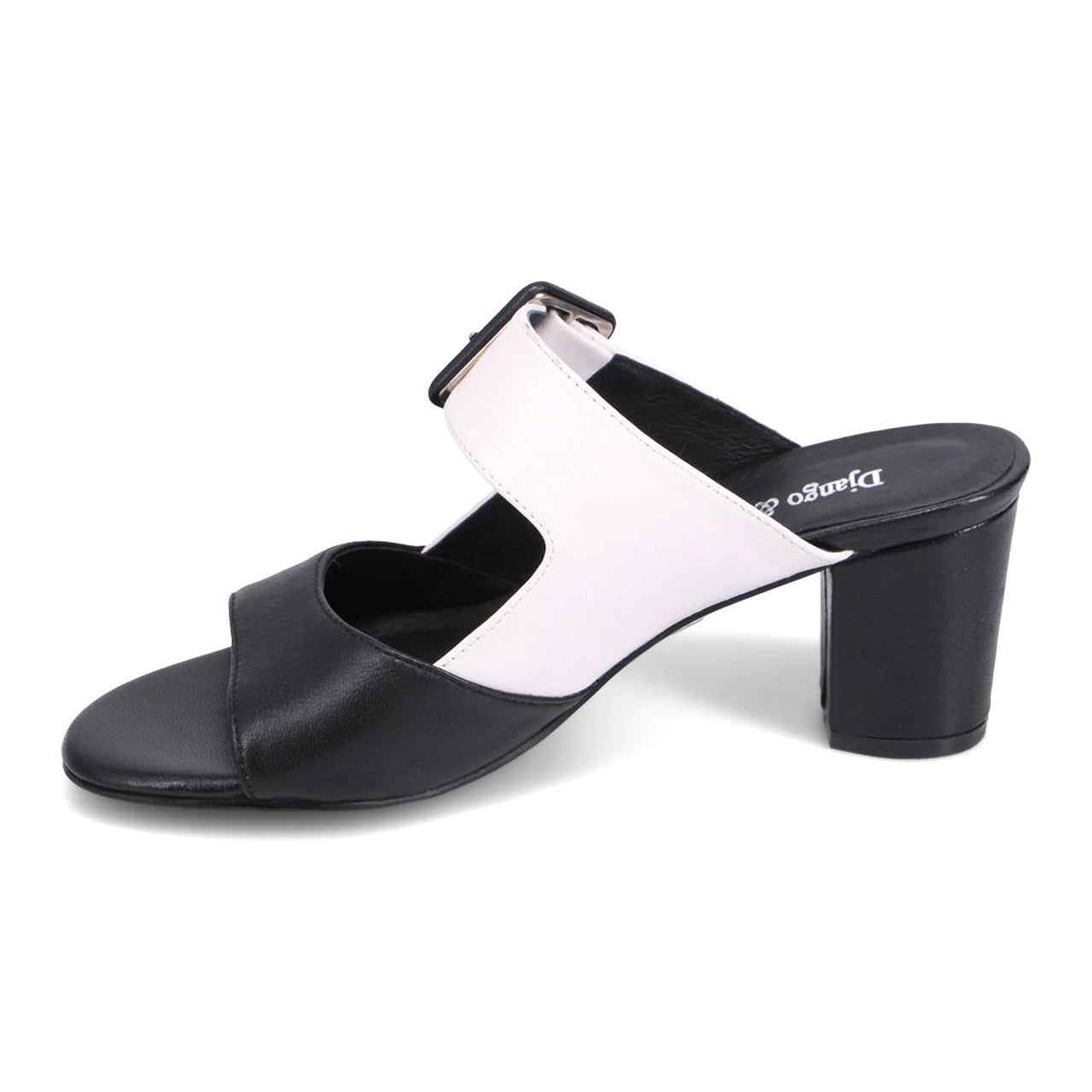 CONRADE SLIP ON LEATHER HEEL