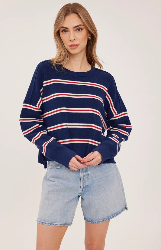 ECHO DROP SHOULDER SWEATER GF-3093