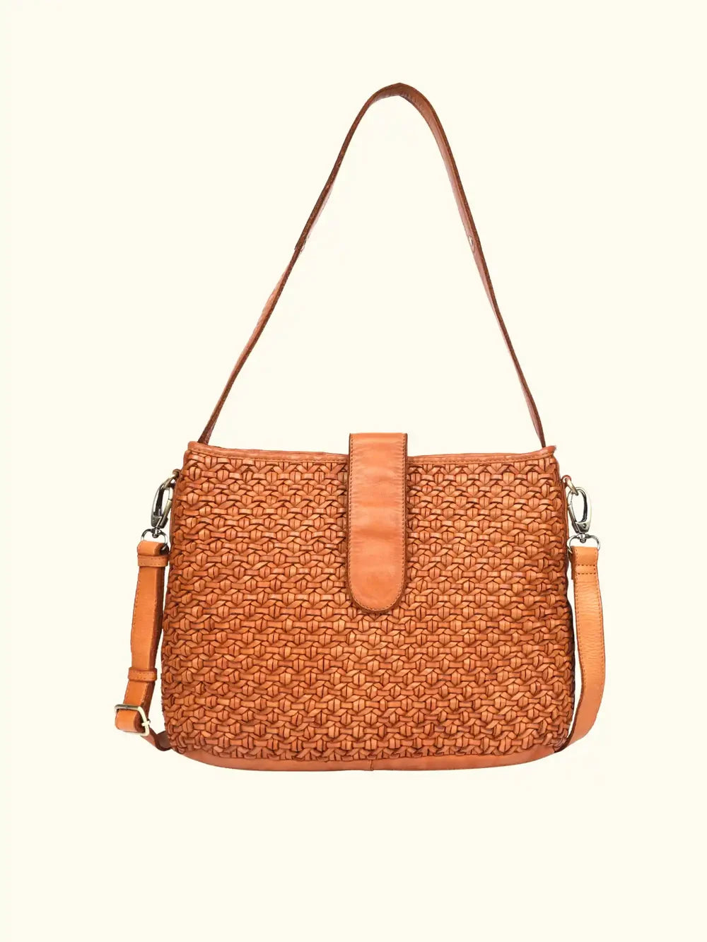 GIADA WOVEN CROSSBODY PURSE