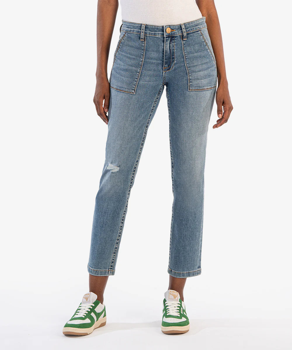 STEVIE STRAIGHT LEG PORK CHOP JEAN KP2011MA1