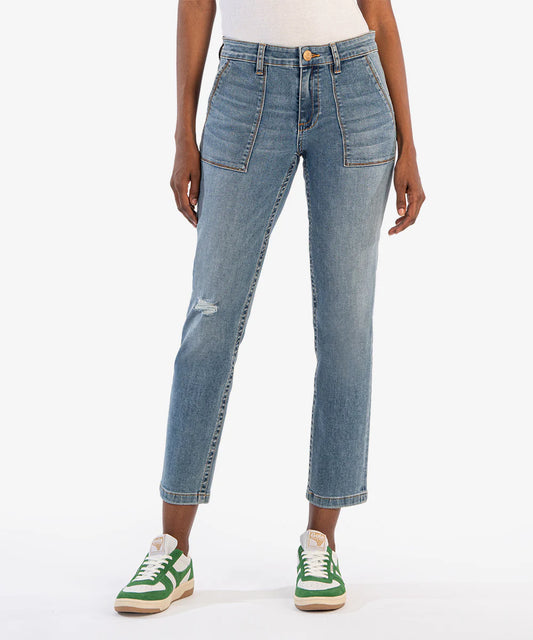STEVIE STRAIGHT LEG PORK CHOP JEAN KP2011MA1
