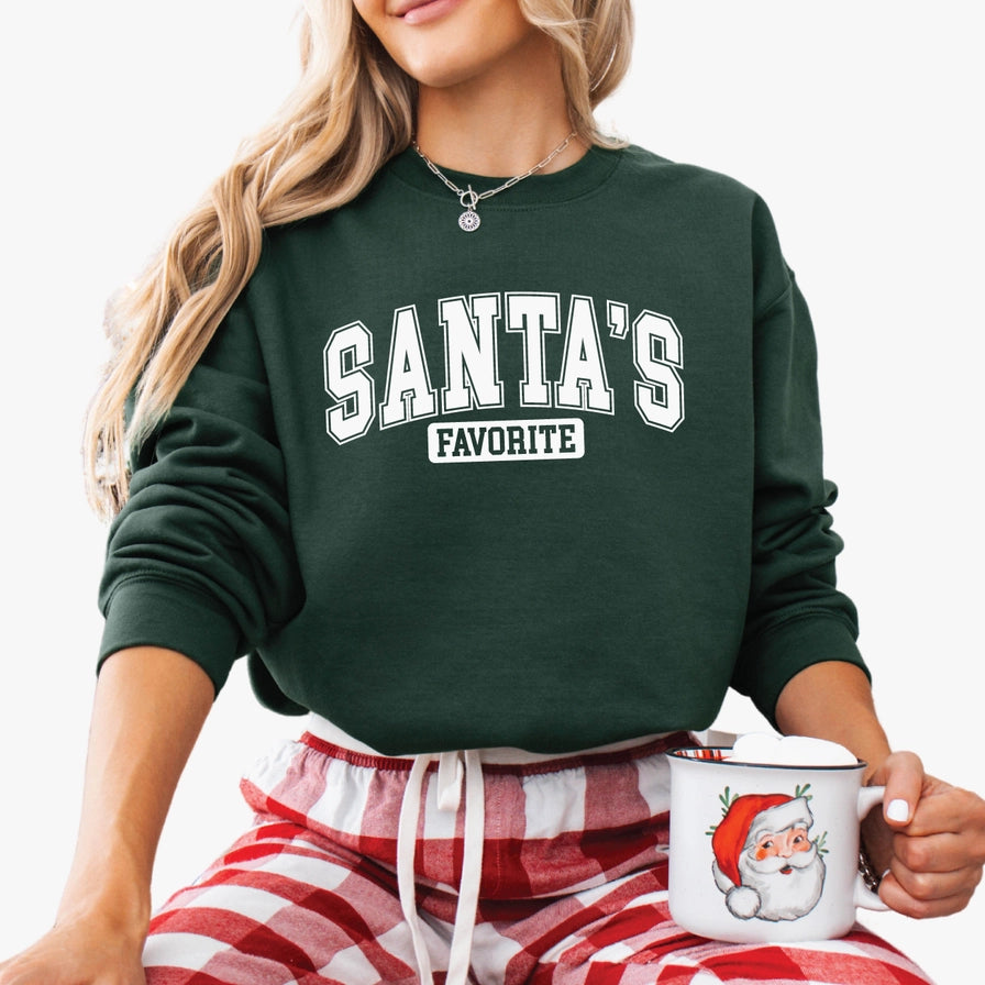 SANTAS FAVORITE CHRISTMAS SWEATSHIRT