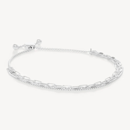 TRIPLE CHAIN BRACELET BY HILLBERG
