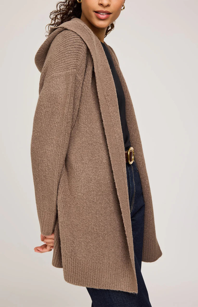 ILANA HOODED CARDIGAN GF-3123