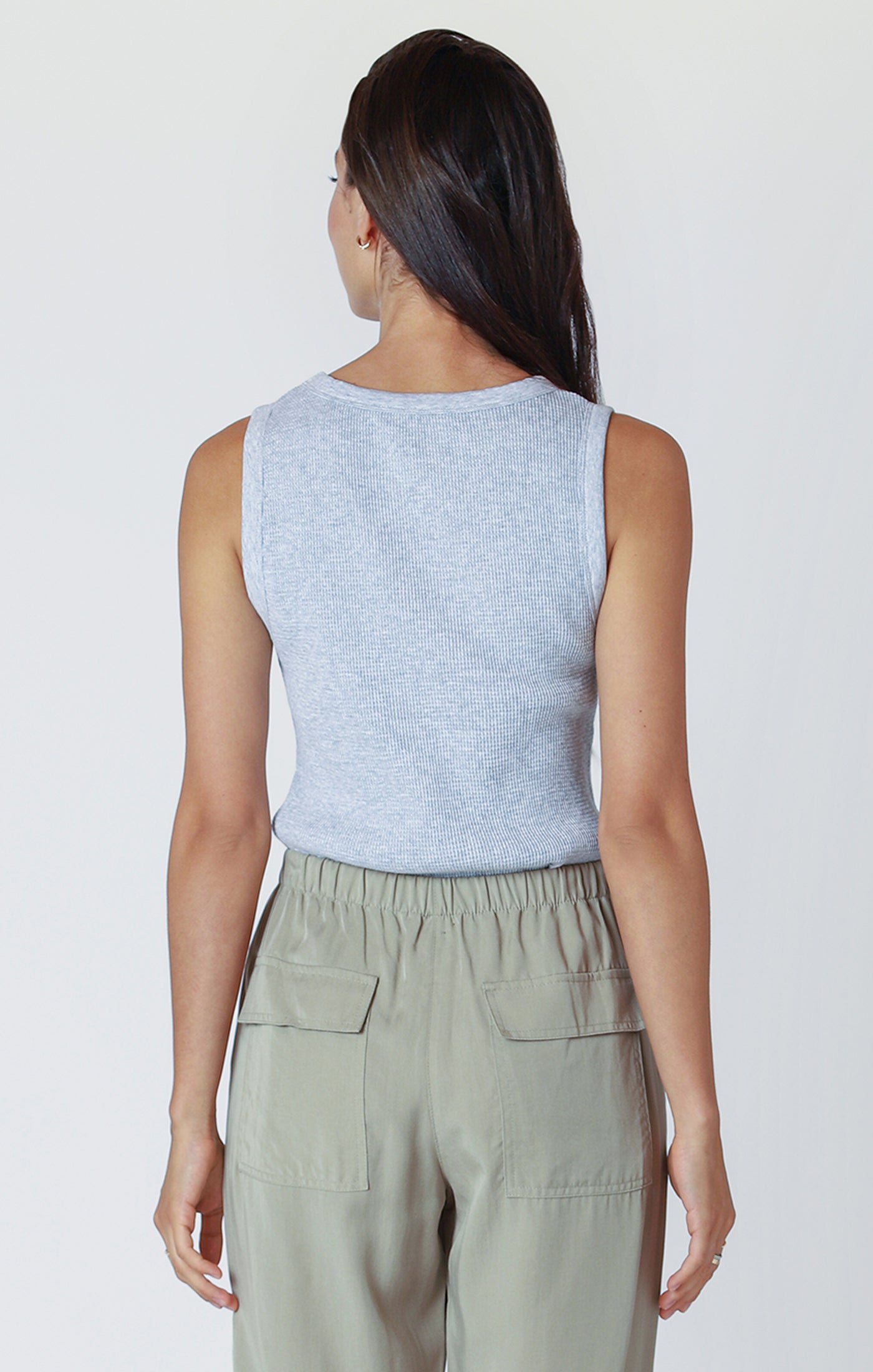 THE ASTER WAFFLE KNIT TANK 2524304