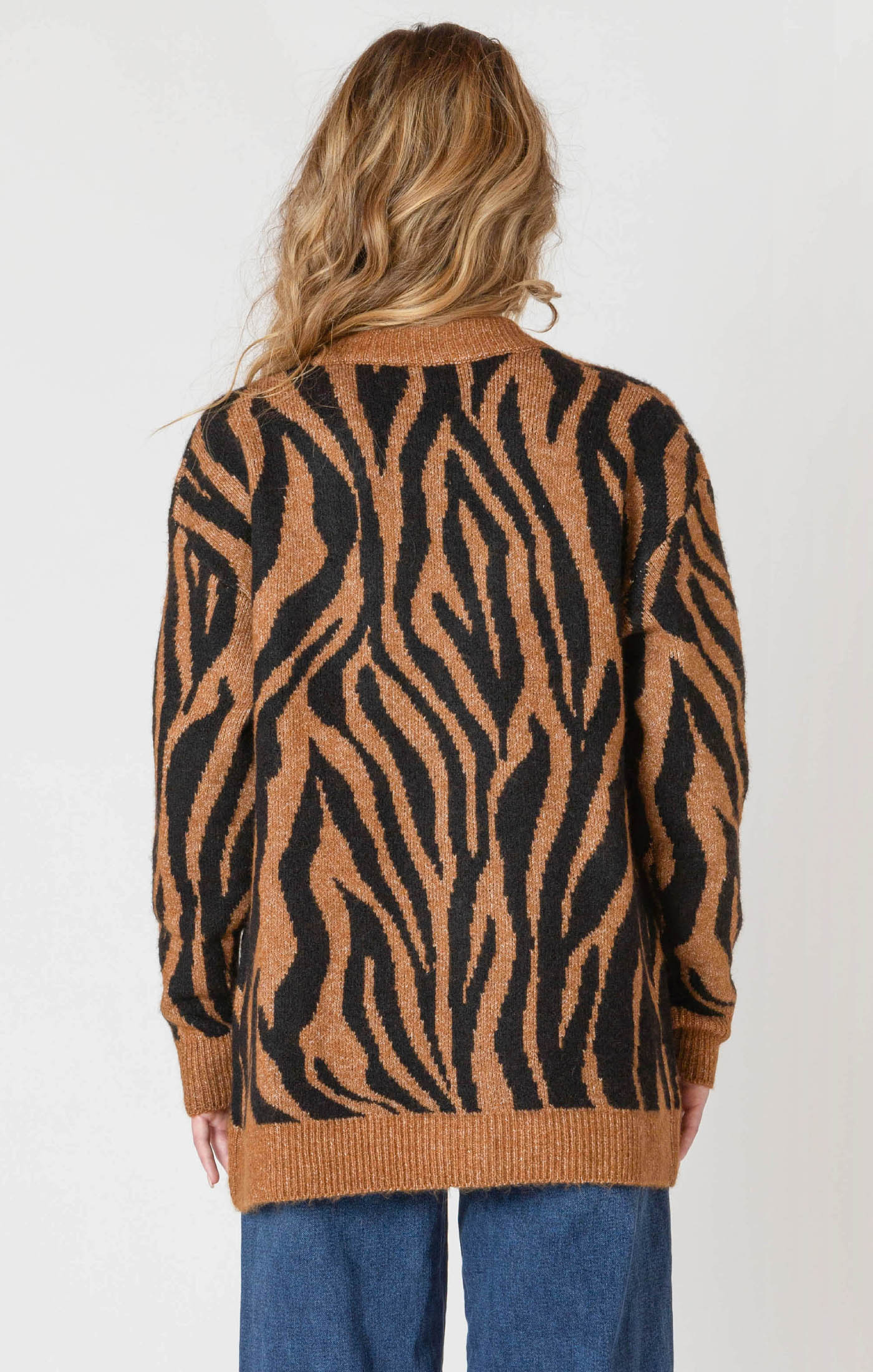 THE CAROLE BUTTON FRONT CARDI