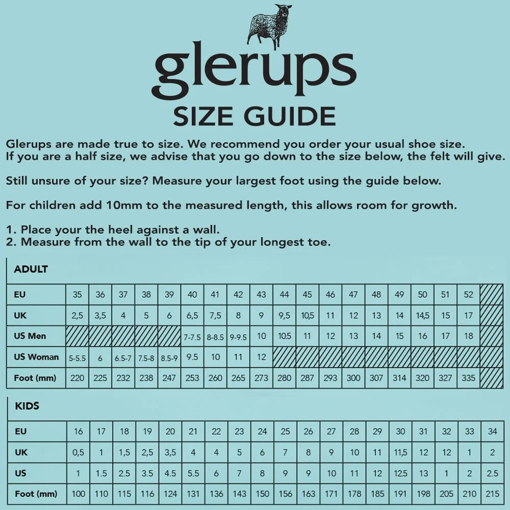 GLERUPS SLIP ON LEATHER B-09-00