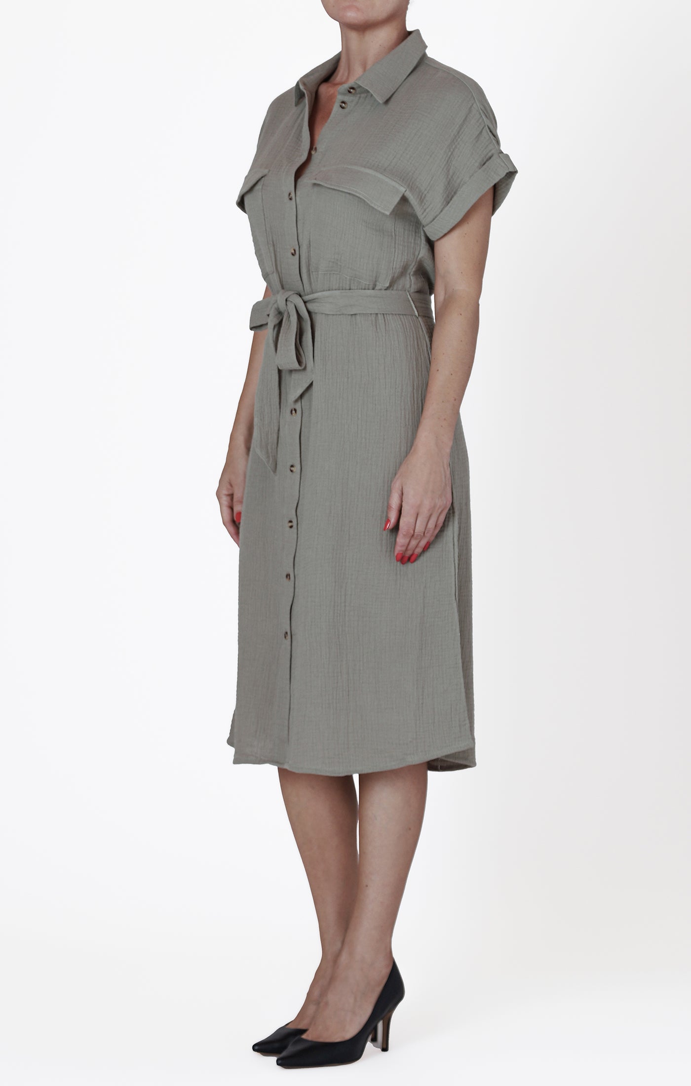 THE LILLIAN UTILITY SHIRT DRESS 2522615