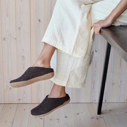 GLERUPS SLIP ON - LEATHER BOTTOM