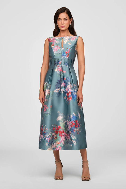 HARA TEA LENGTH DRESS