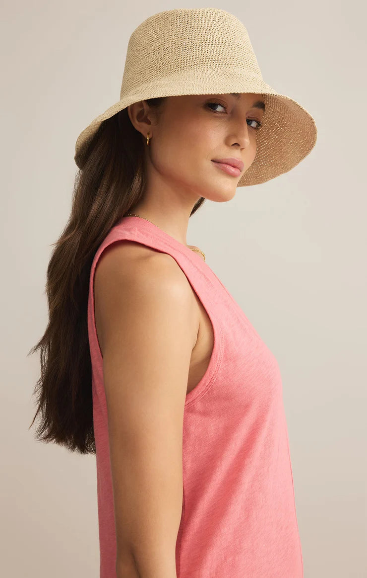 MIRA STRAW BUCKET HAT ZA251437