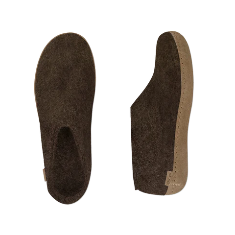 GLERUPS SHOE- LEATHER BOTTOM