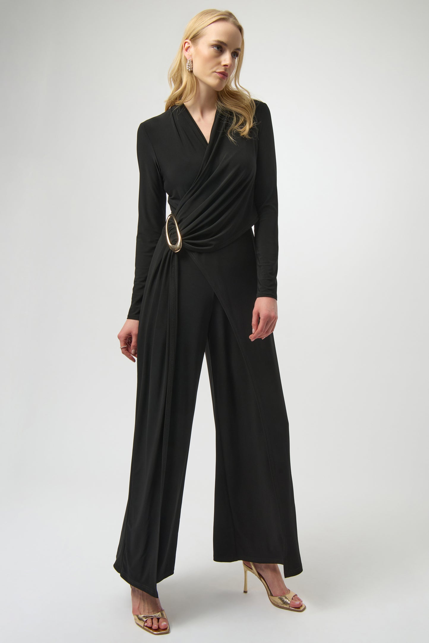 SILY KNIT WIDE LEG JUMPSUIT 254013