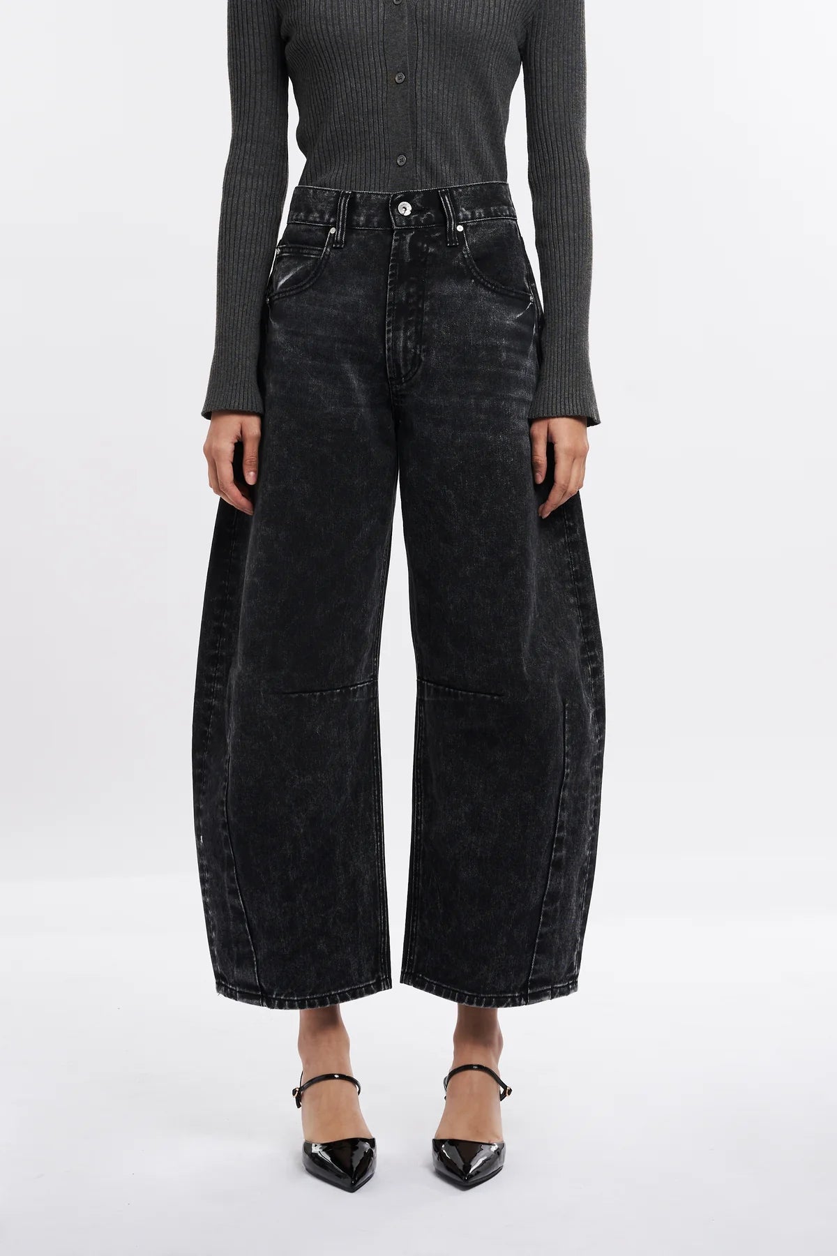 KATIA TAILORED BARREL LEG JEAN