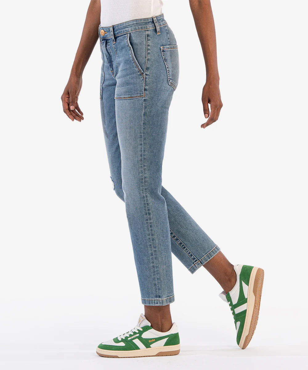 STEVIE STRAIGHT LEG PORK CHOP JEAN KP2011MA1