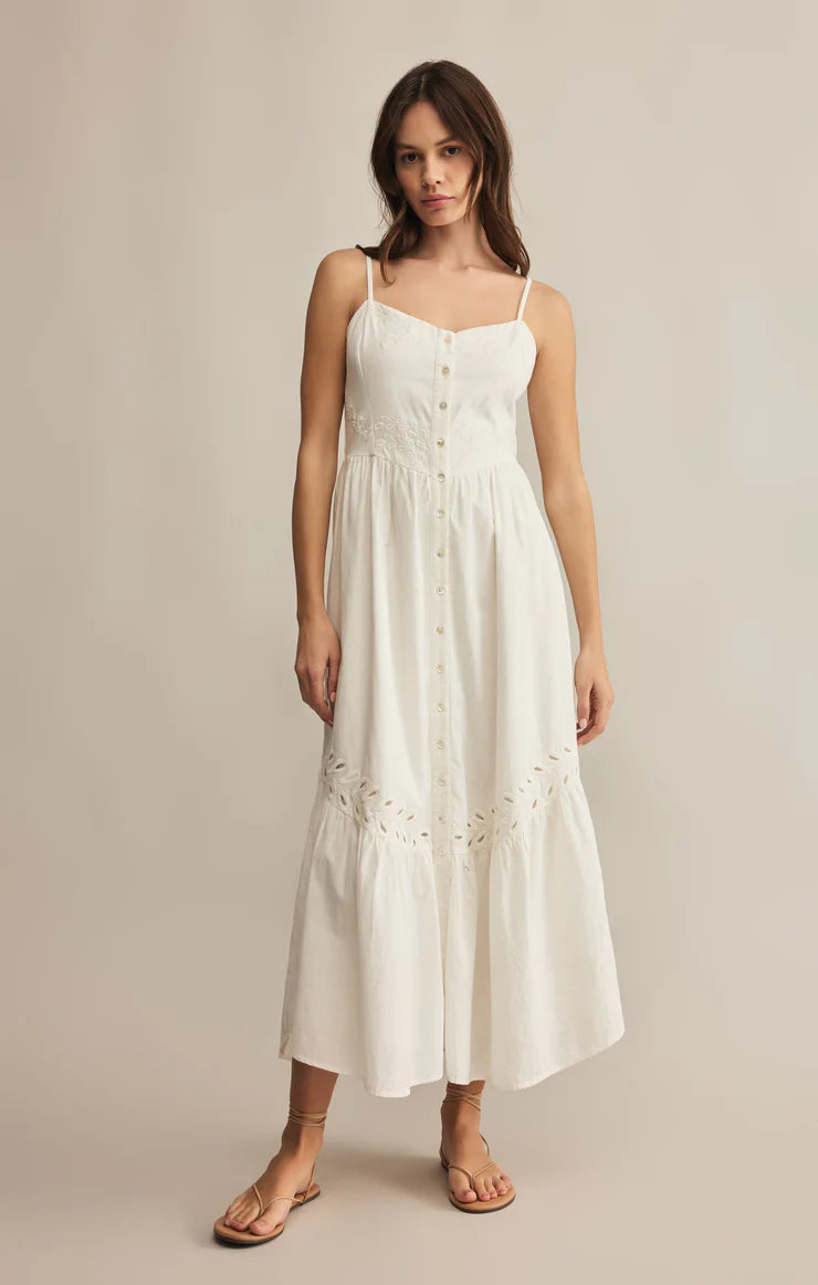 CITADELLE EMBROIDERED MAXI DRESS ZD252760
