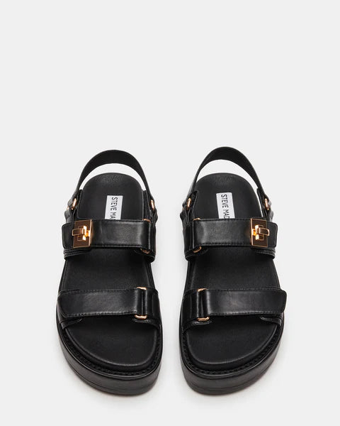 BIG MONA CHUNKY BLACK SANDAL