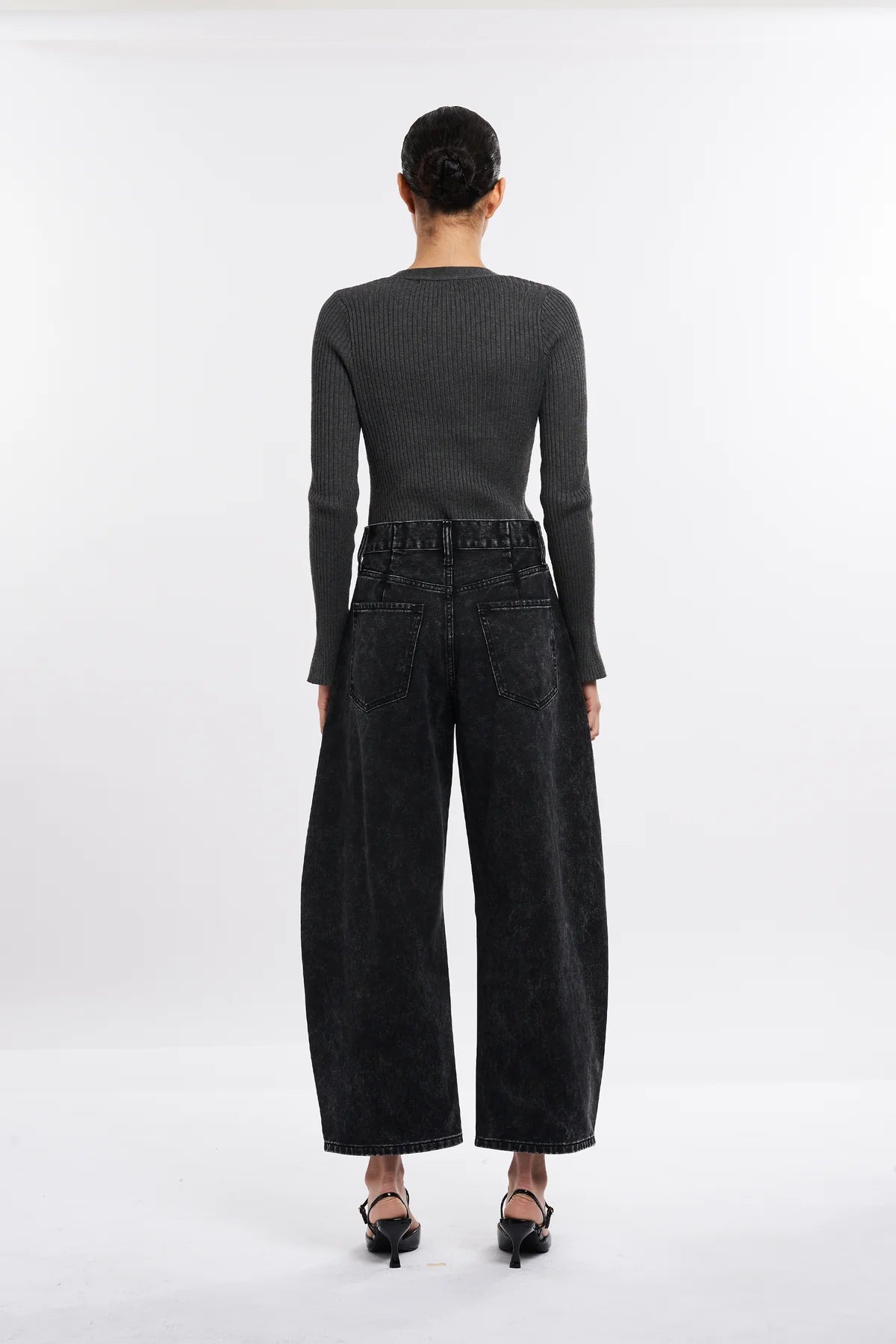 KATIA TAILORED BARREL LEG JEAN