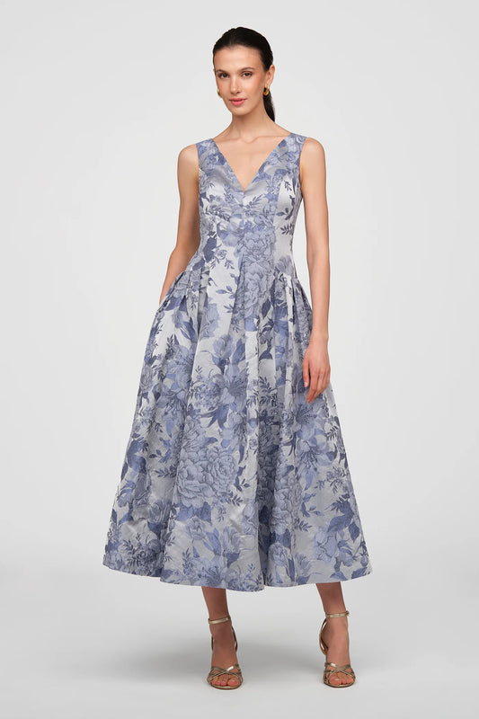 LYSANDRA TEA LENGTH DRESS
