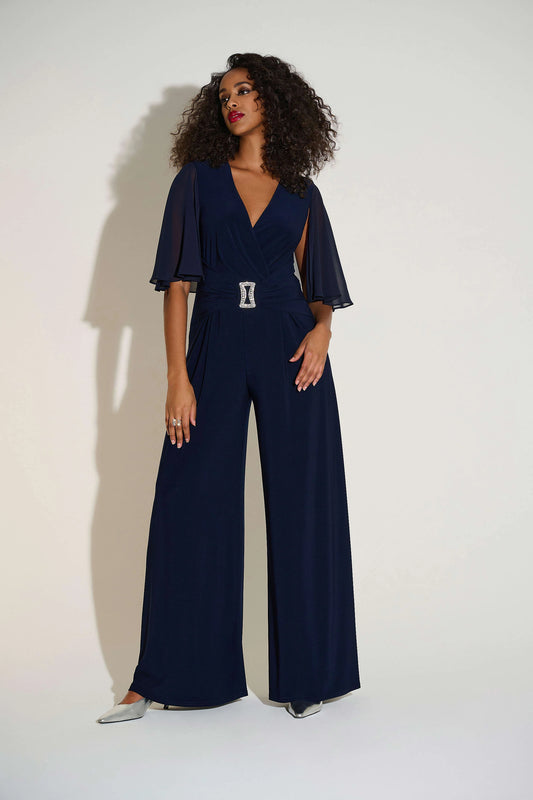 CHIFFON WIDE LEG JUMPSUIT 253723