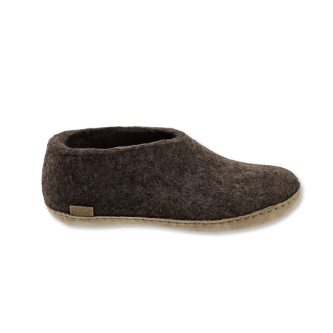 GLERUPS SHOE- LEATHER BOTTOM