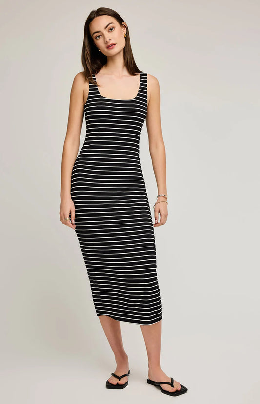 MARLEY STRIPED MAXI DRESS GF-8747