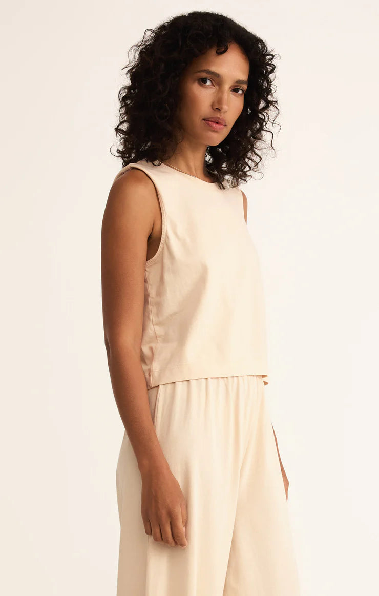 SLOANE JERSY MUSCLE TANK ZT212568