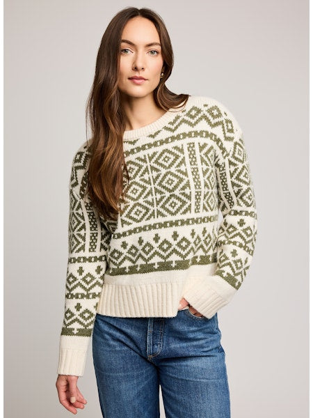 CYPRESS PATTERNED SWEATER