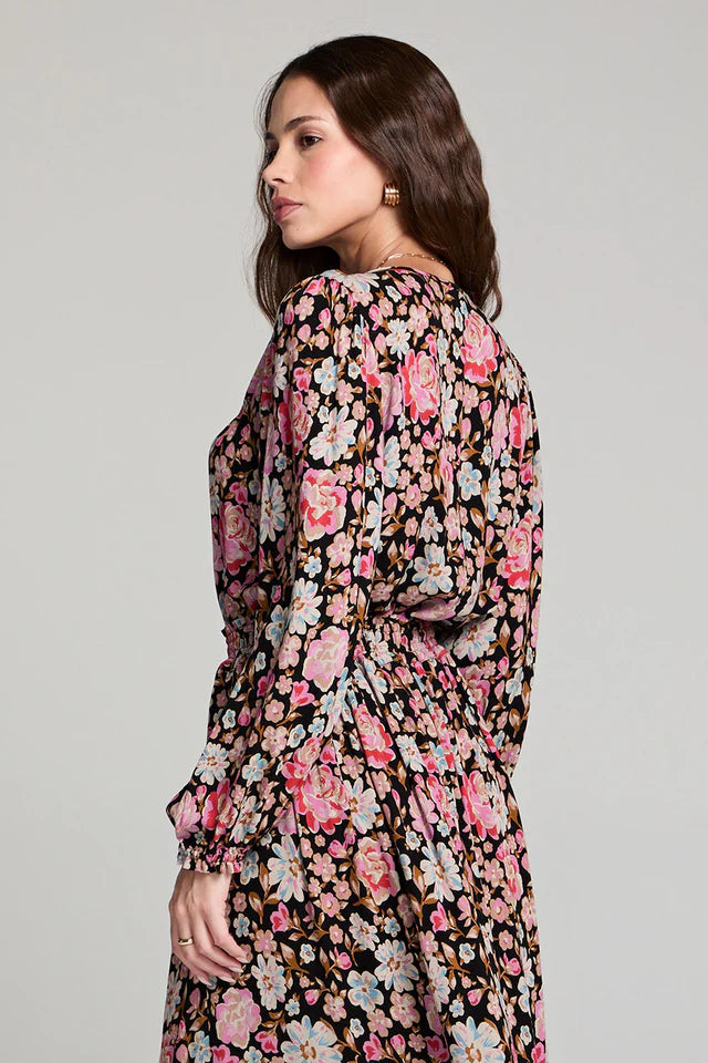 AURELIE FLORAL TOP S3466