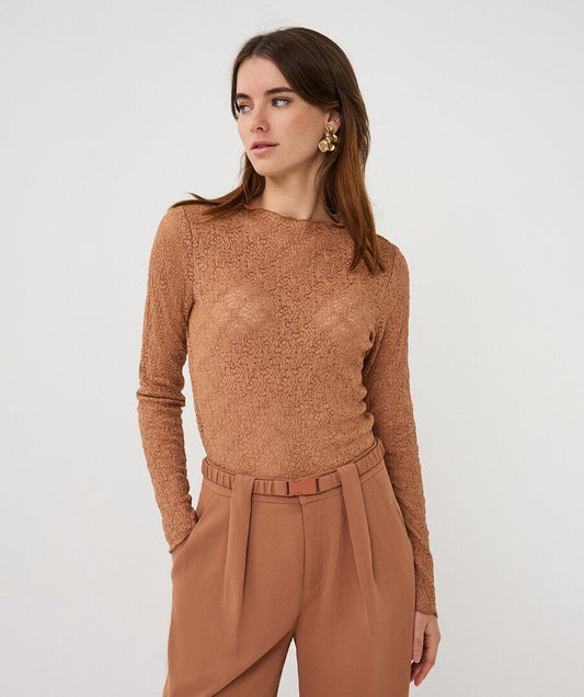 THE MILLER LONG SLEEVE LACE TOP