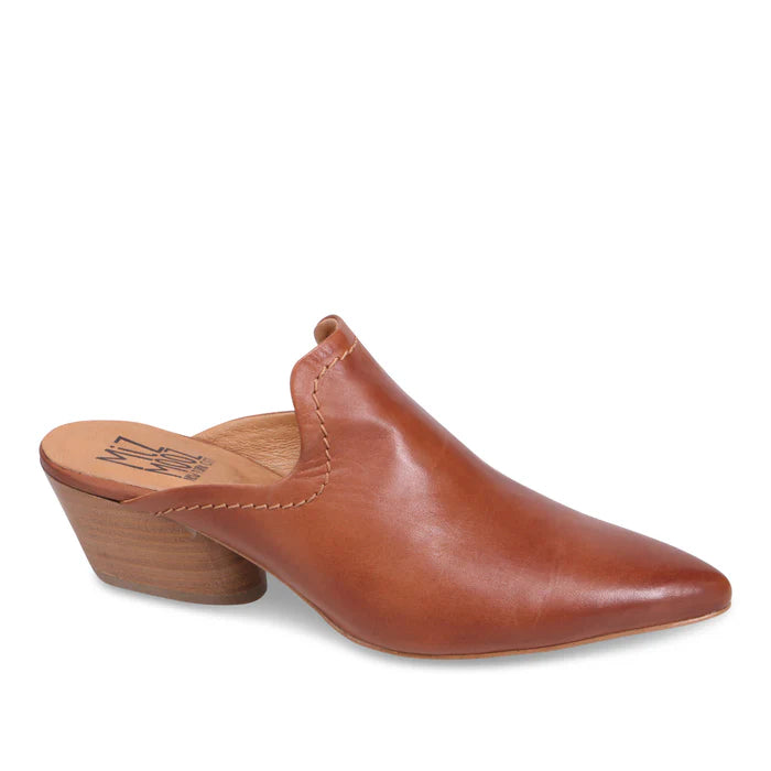 HOWIE POINTED TOE HEELED MULE