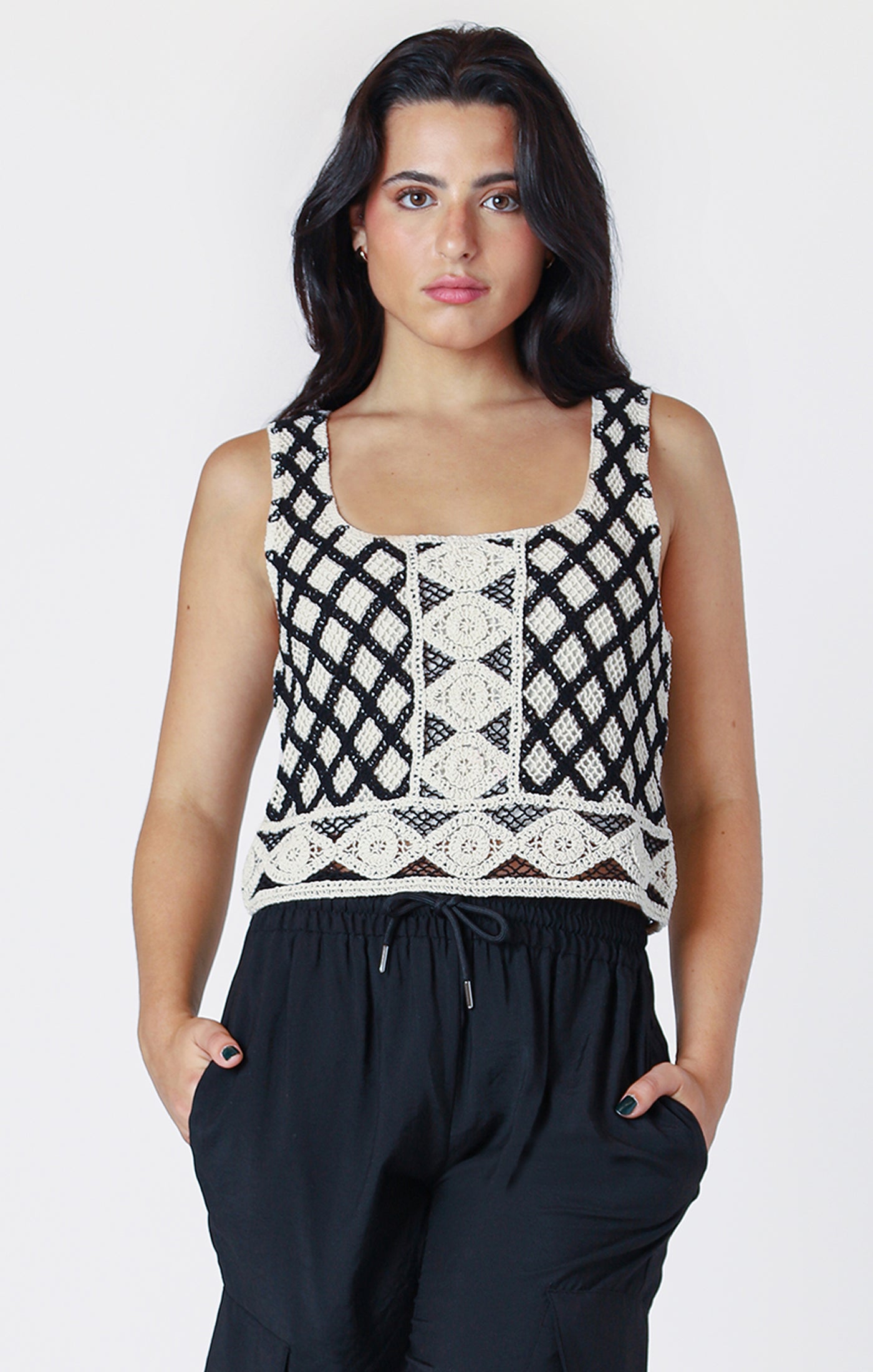 CARTER CROCHET KNIT TANK 2527030