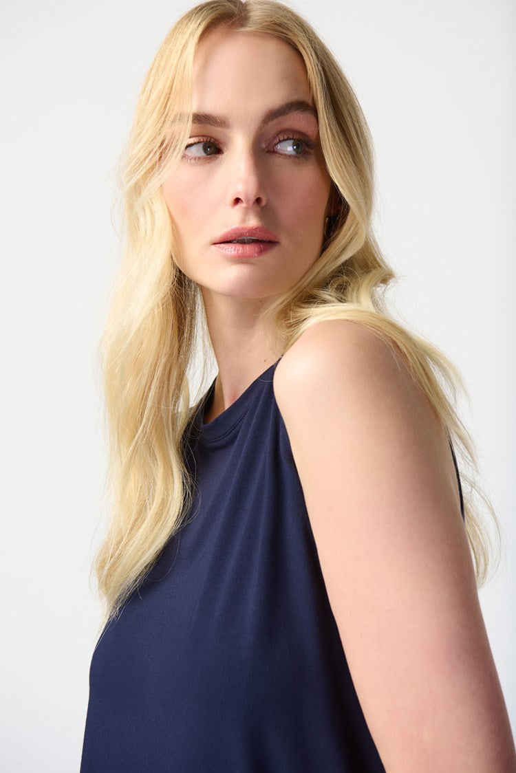 BAMBOO BLEND SLEEVELESS JERSEY TOP 241289