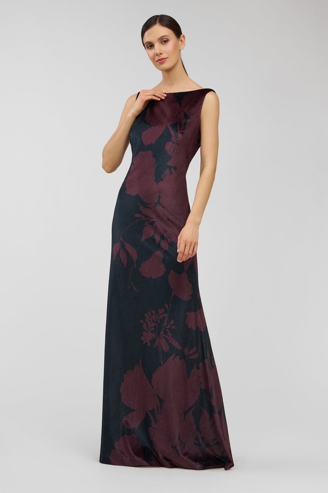 PIPPA LONG VELVET GOWN