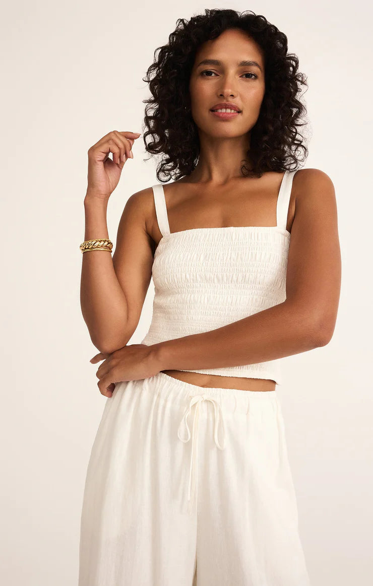AMELIE LINEN TOP ZT252632
