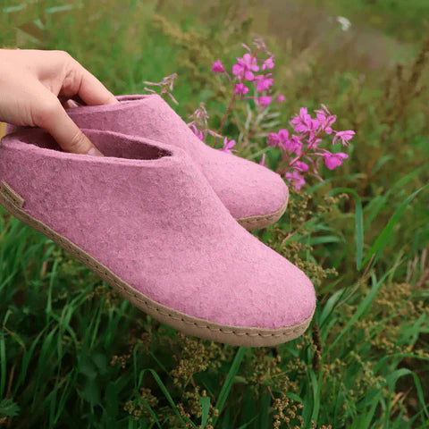 GLERUPS SLIP ON- LEATHER BOTTOM