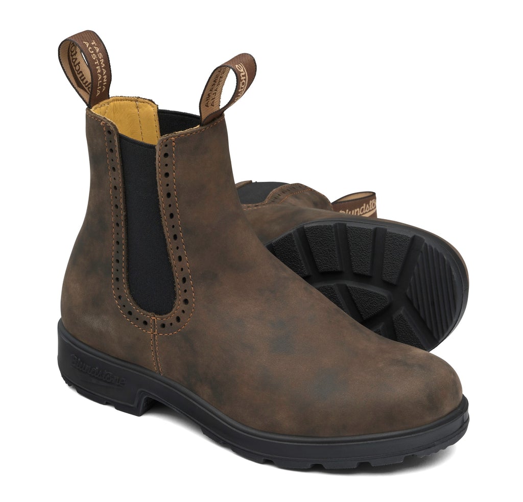 BLUNDSTONE B1351 ORIGINAL ORGINAL WOMEN'S HI TOP RUSTIC BROWN