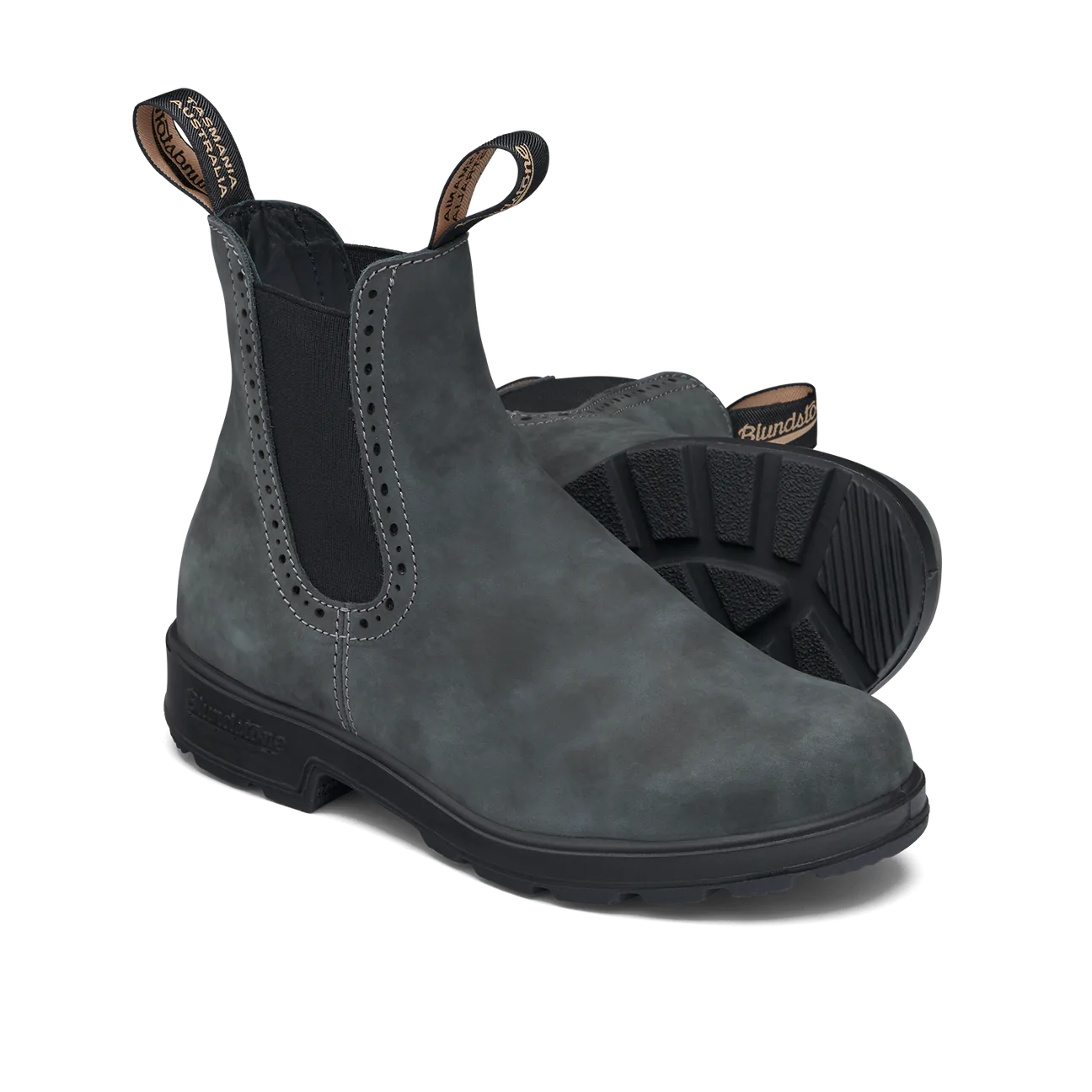 BLUNDSTONE 1630 ORIGINAL WOMENS HI TOP RUSTIC BLACK