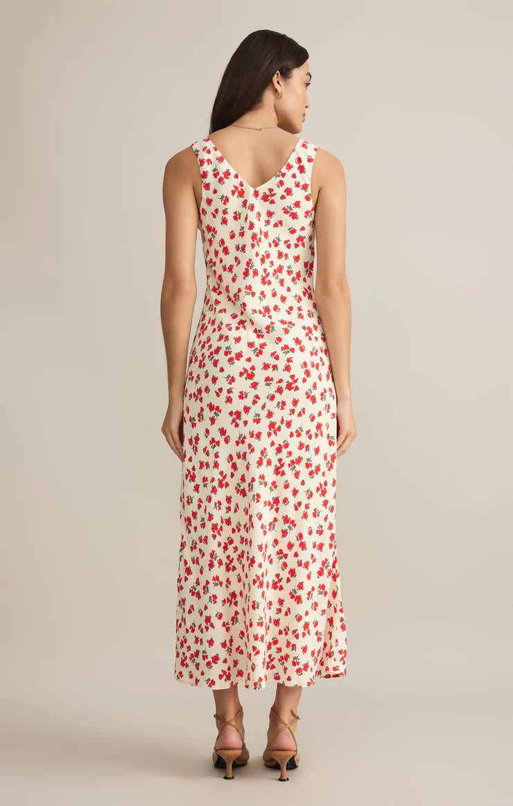 HANA LA ROSA DISTY MAXI DRESS ZD251221