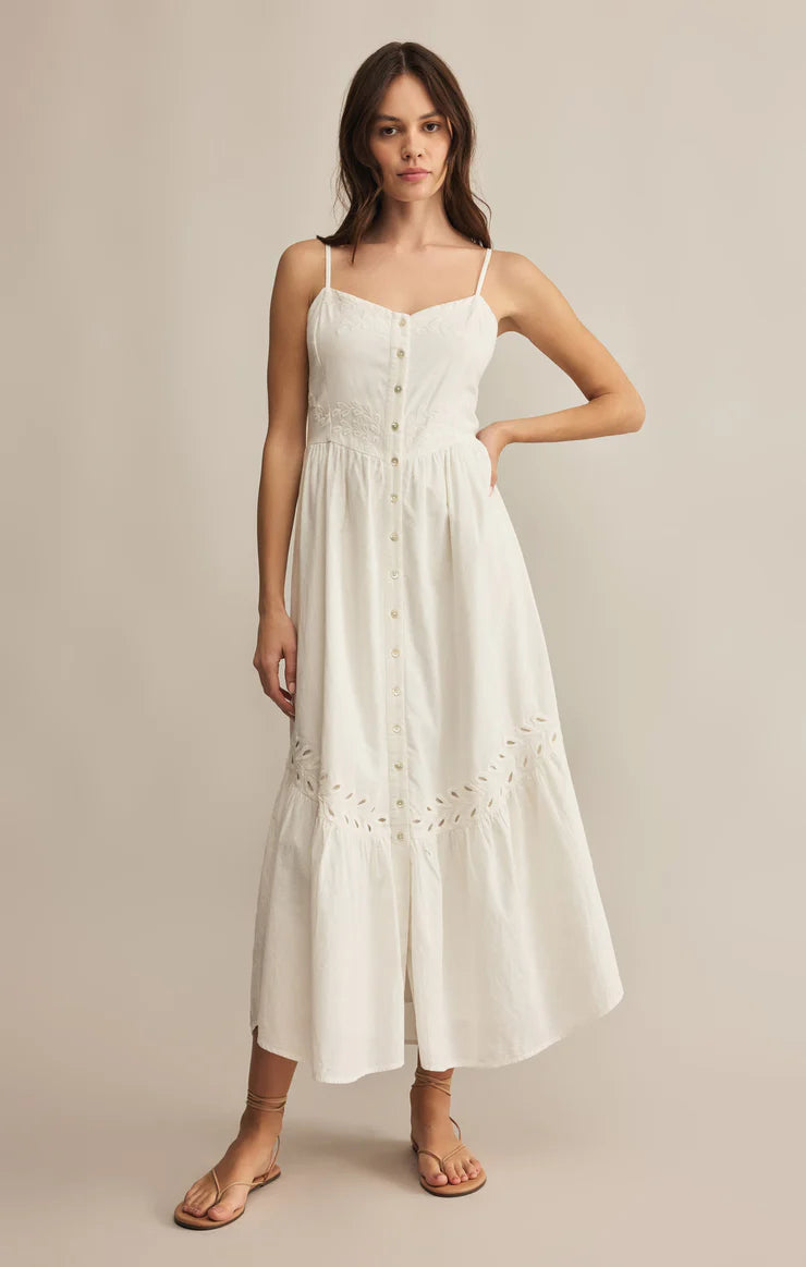 CITADELLE EMBROIDERED MAXI DRESS ZD252760