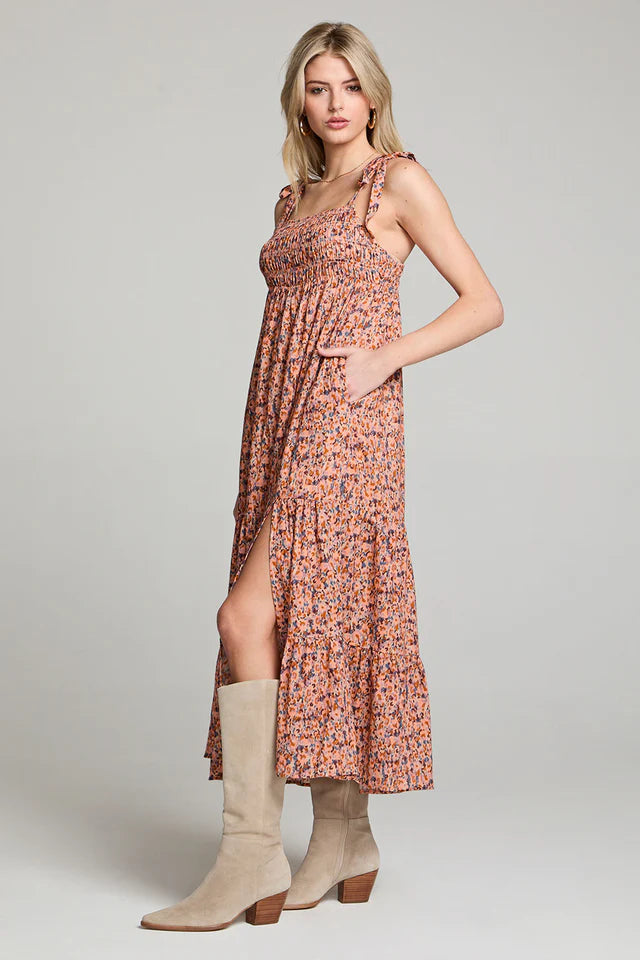 MAKAYLA FLORAL MIDI S3523