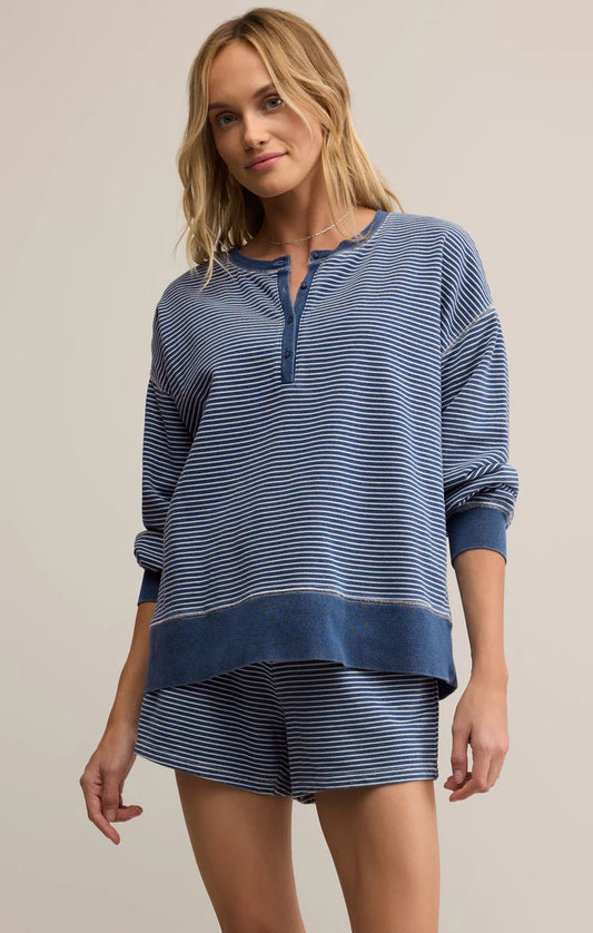 APOLLO STRIPED VINTAGE SWEATSHIRT ZT253214