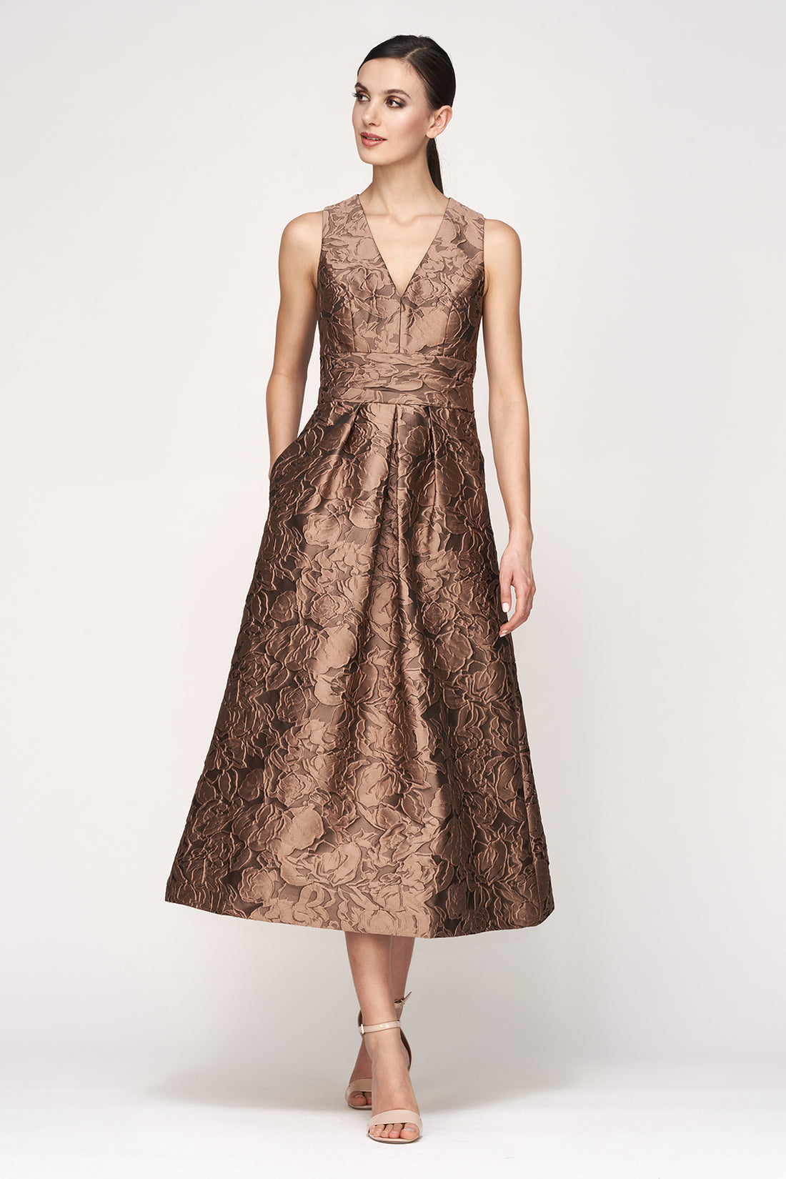 MARCELLA TEA LENGTH DRESS 55112514