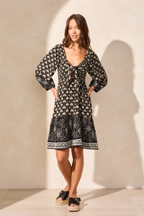 SCOTTIE WEAR 2 WAYS EMBROIDERED DRESS 928O