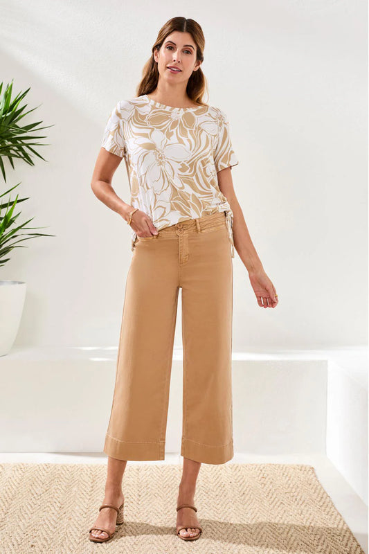 HIGH RISE FRONT FLY PALAZZO