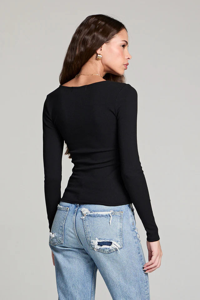 SCOOP LONG SLEEVE SLIM TEE S3502