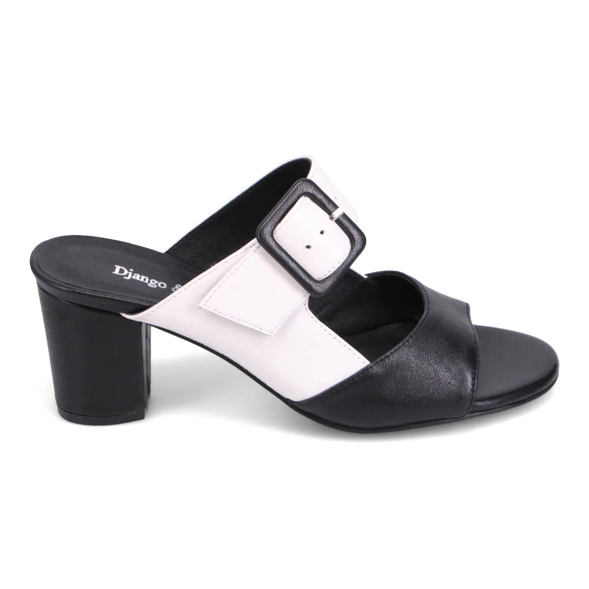 CONRADE SLIP ON LEATHER HEEL